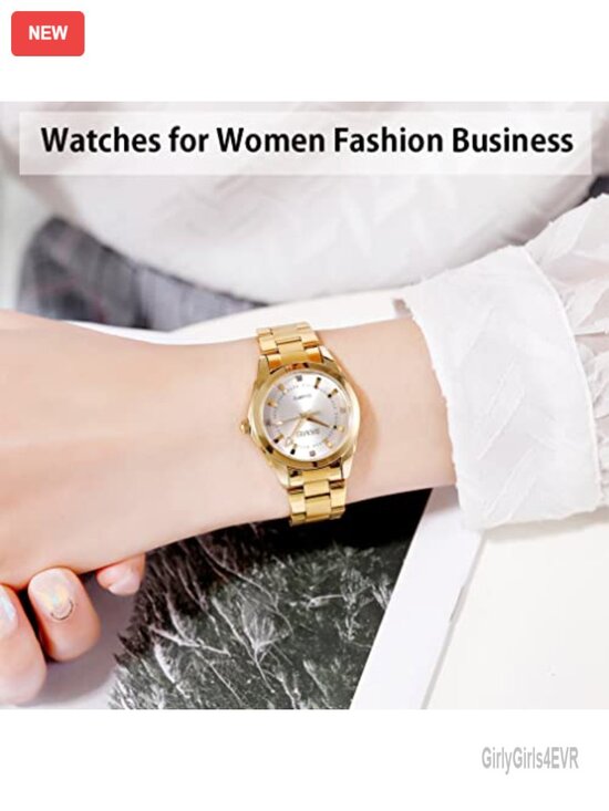 Stainless Steel Quartz Analog Waterproof Dress Business Wrist Watch main image 4